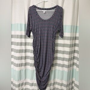 Motherhood Maternity Large Multicolor Fitted Dress